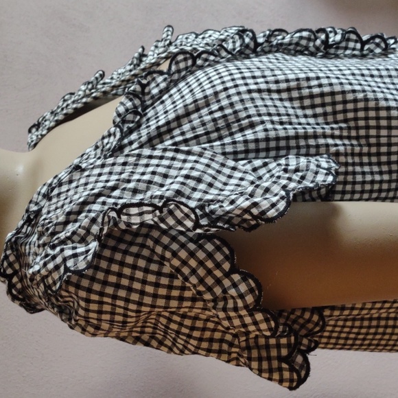 Max Studio gingham top - Picture 4 of 9